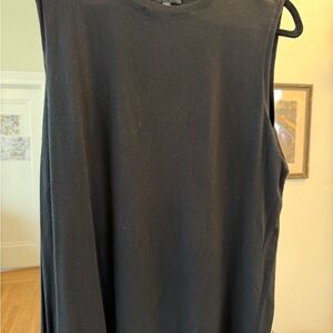 Eileen Fisher Classic Black Tank Top